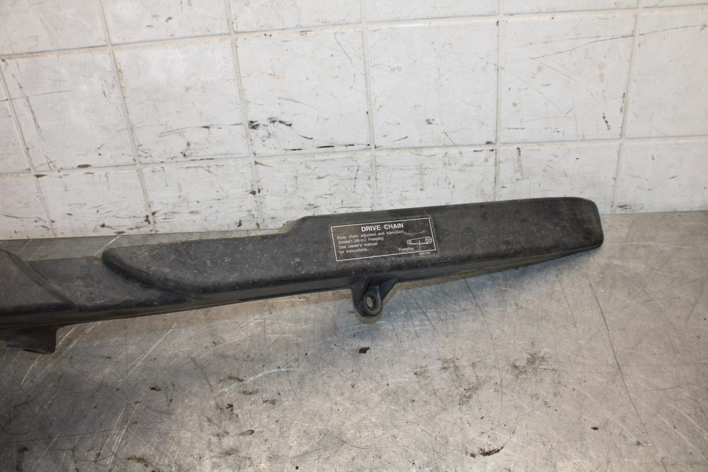 2011 Honda CBR600RR REAR BACK DRIVE CHAIN GUARD COVER SHIELD 40510-MEE-010 BB520