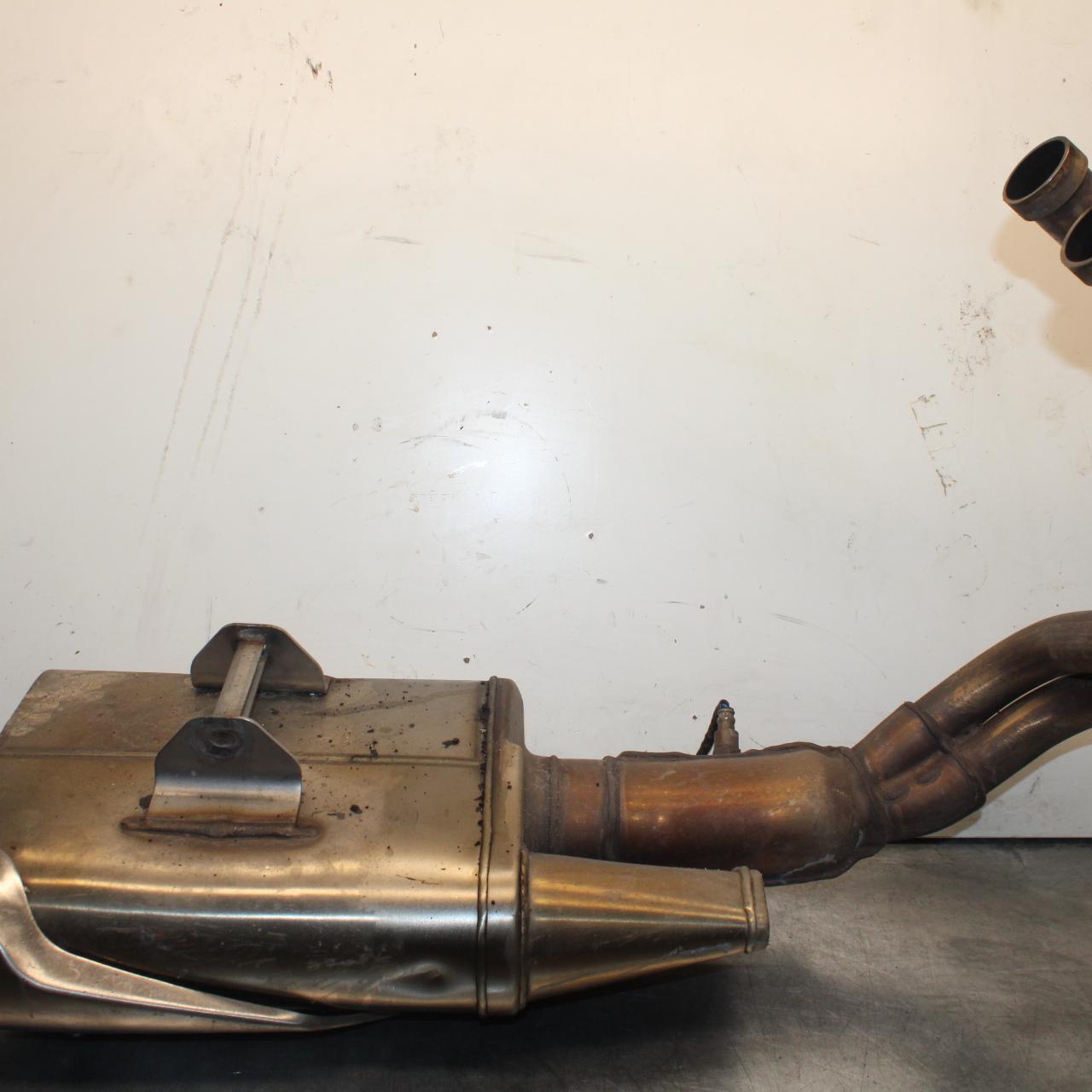 12-17 KAWASAKI ER-6N Z650 FULL EXHAUST SYSTEM HEADERS PIPE MUFFLER  BB607