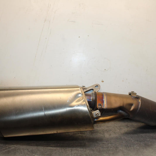 15-19 APRILIA RSV4 RF EXHAUST PIPE MUFFLER SLIP ON CAN SILENCER BB611