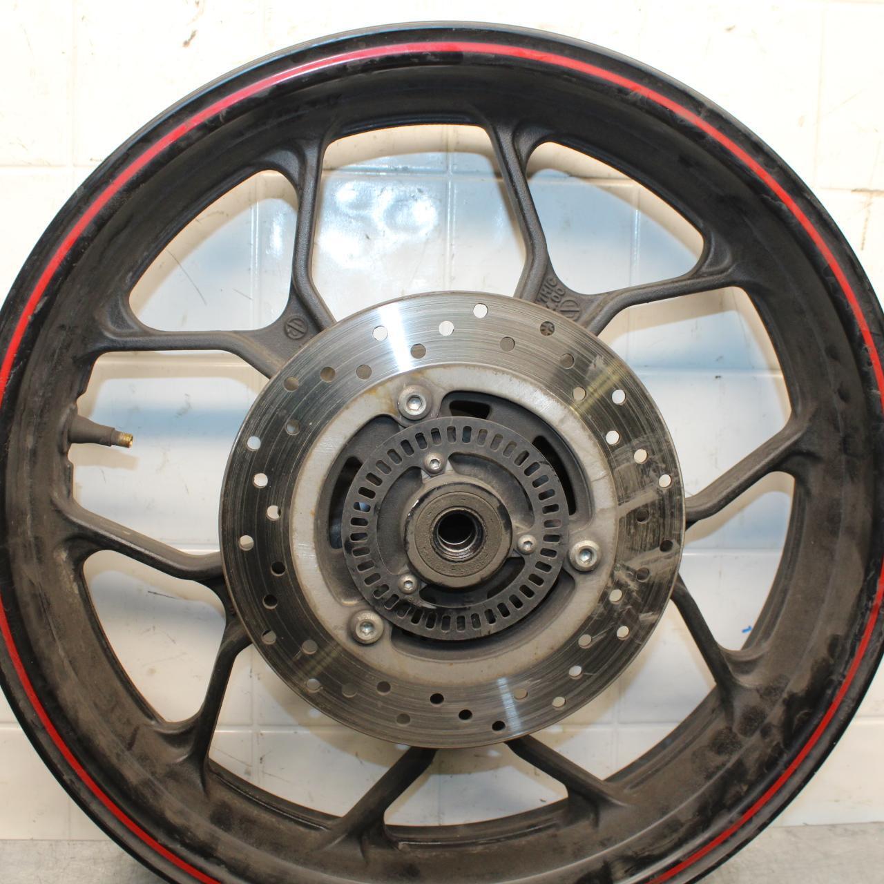 19-21 YAMAHA YZF R3 REAR WHEEL AND ROTOR BACK BRAKE DISC BB588