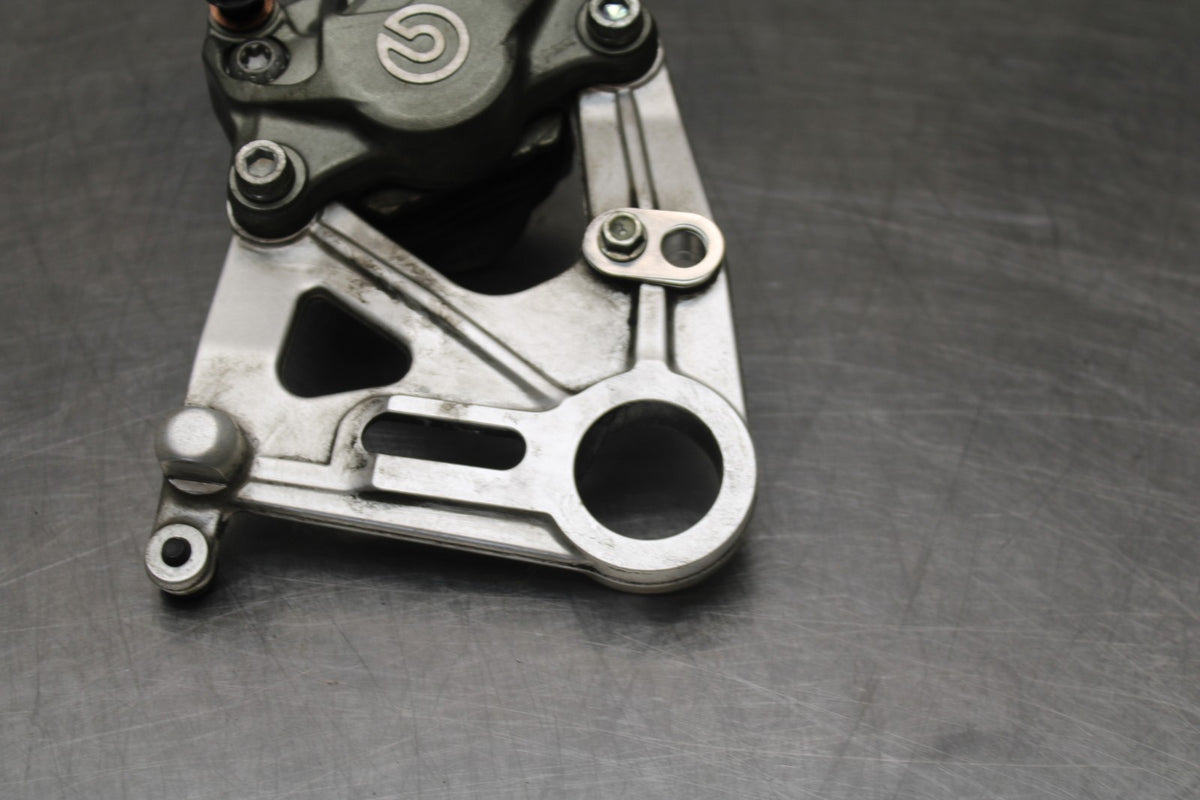 16 DUCATI 959 PANIGALE REAR BACK BRAKE CALIPER W MOUNT BRACKET BB912