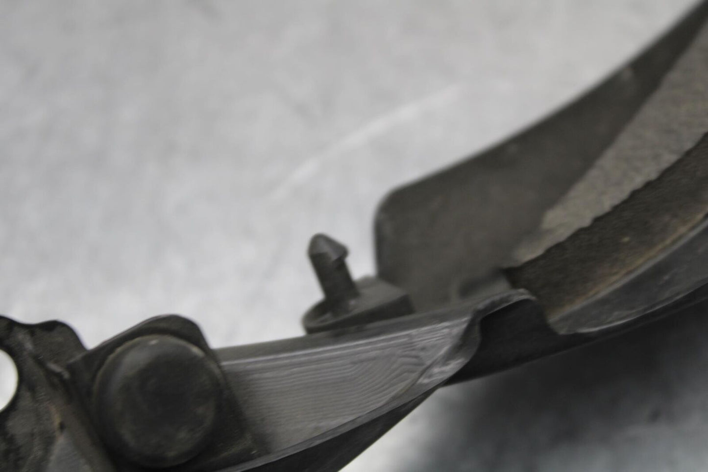 09-12 KAWASAKI NINJA ZX6R RIGHT LEFT FRAME MID SIDE COVERS COWLS PANELS BB640