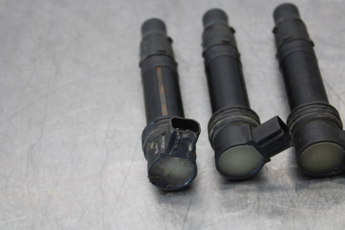 2007 Kawasaki Ninja ZX6R ZX600P IGNITION COILS COIL SPARK PLUG CAPS BB175