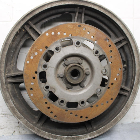1979 Yamaha XS1100 REAR WHEEL AND ROTOR BACK BRAKE DISC BB572