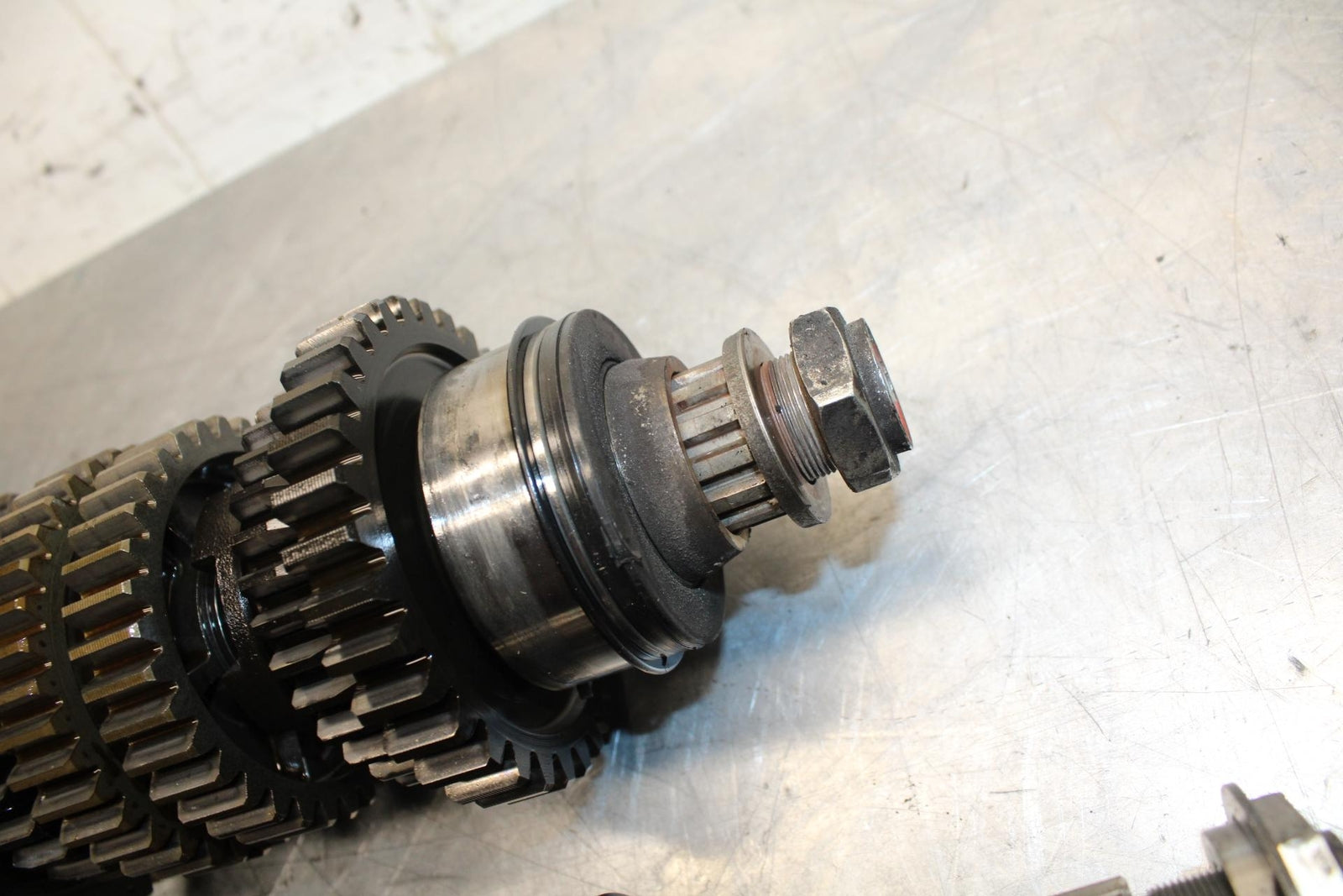 09-14 YAMAHA YZF R1 ENGINE TRANSMISSION TRANNY GEARS 14B-17411-00-00 BB471