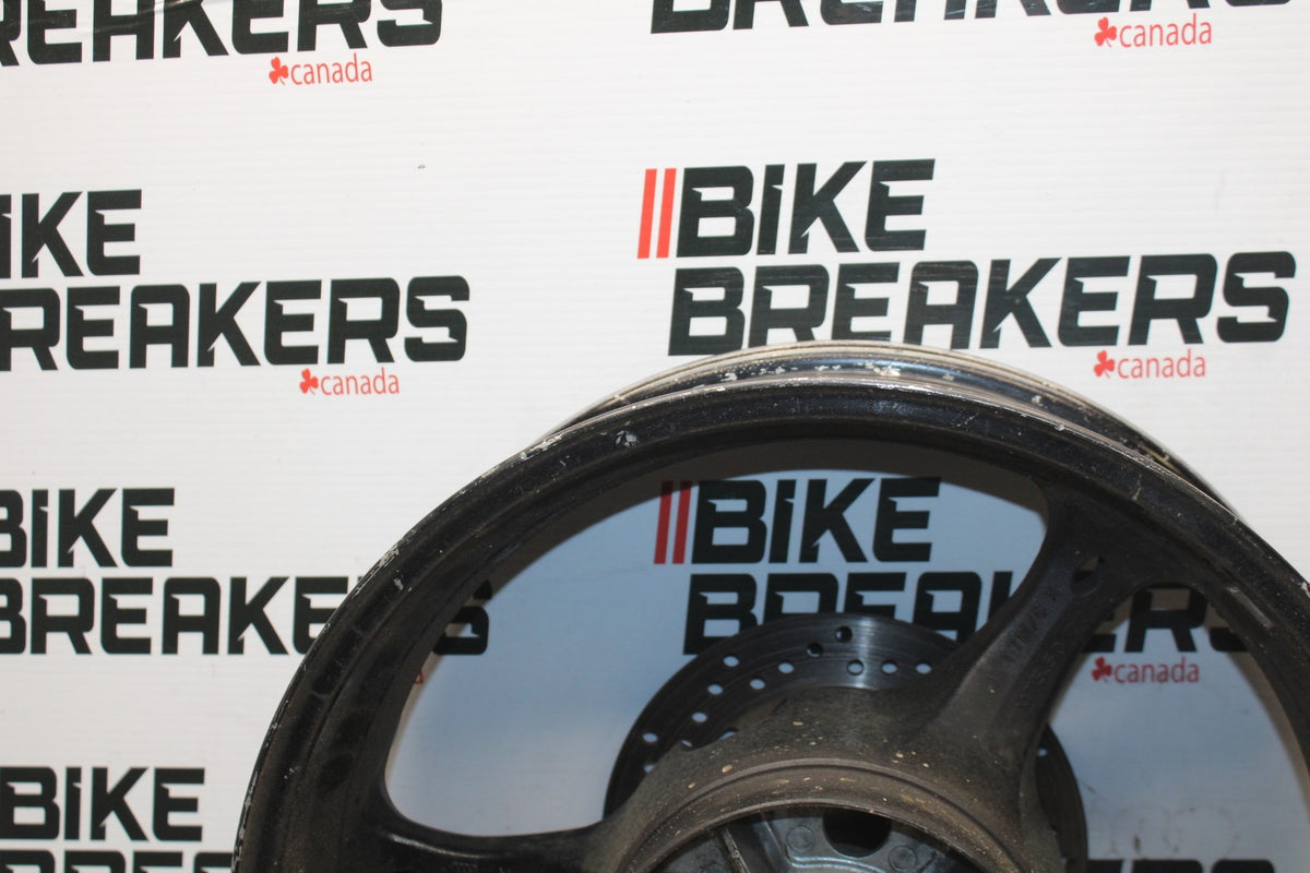 06-07 SUZUKI GSXR750 REAR WHEEL BACK RIM & ROTOR BB863