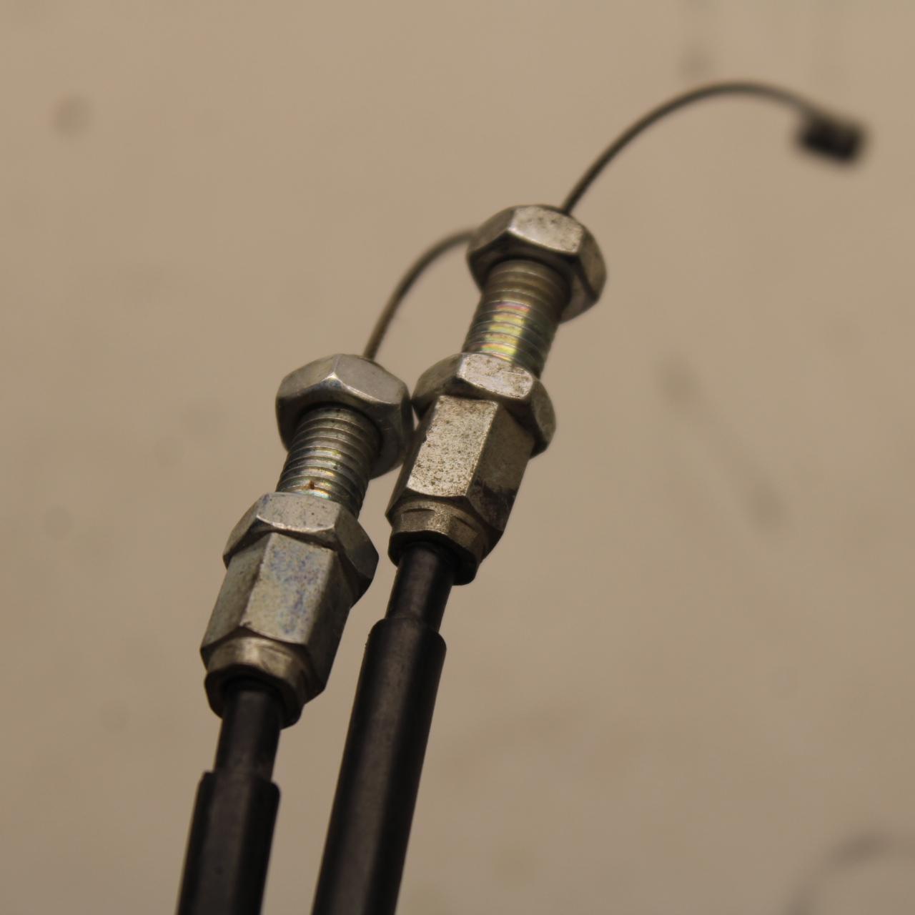 06-07 SUZUKI GSXR750 THROTTLE CABLES LINES 58300-01H00 58300-02H10 BB645