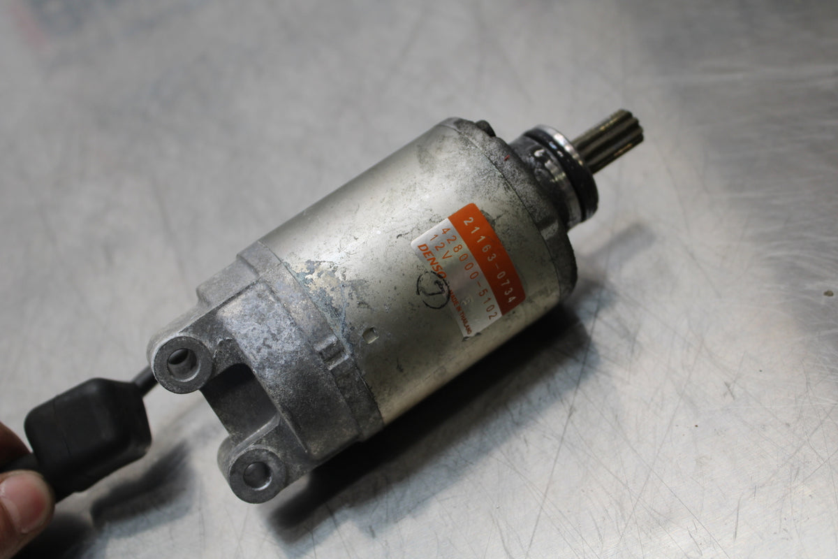13-18 KAWASAKI NINJA ZX6R ENGINE STARTING STARTER MOTOR -DC 12V BB143