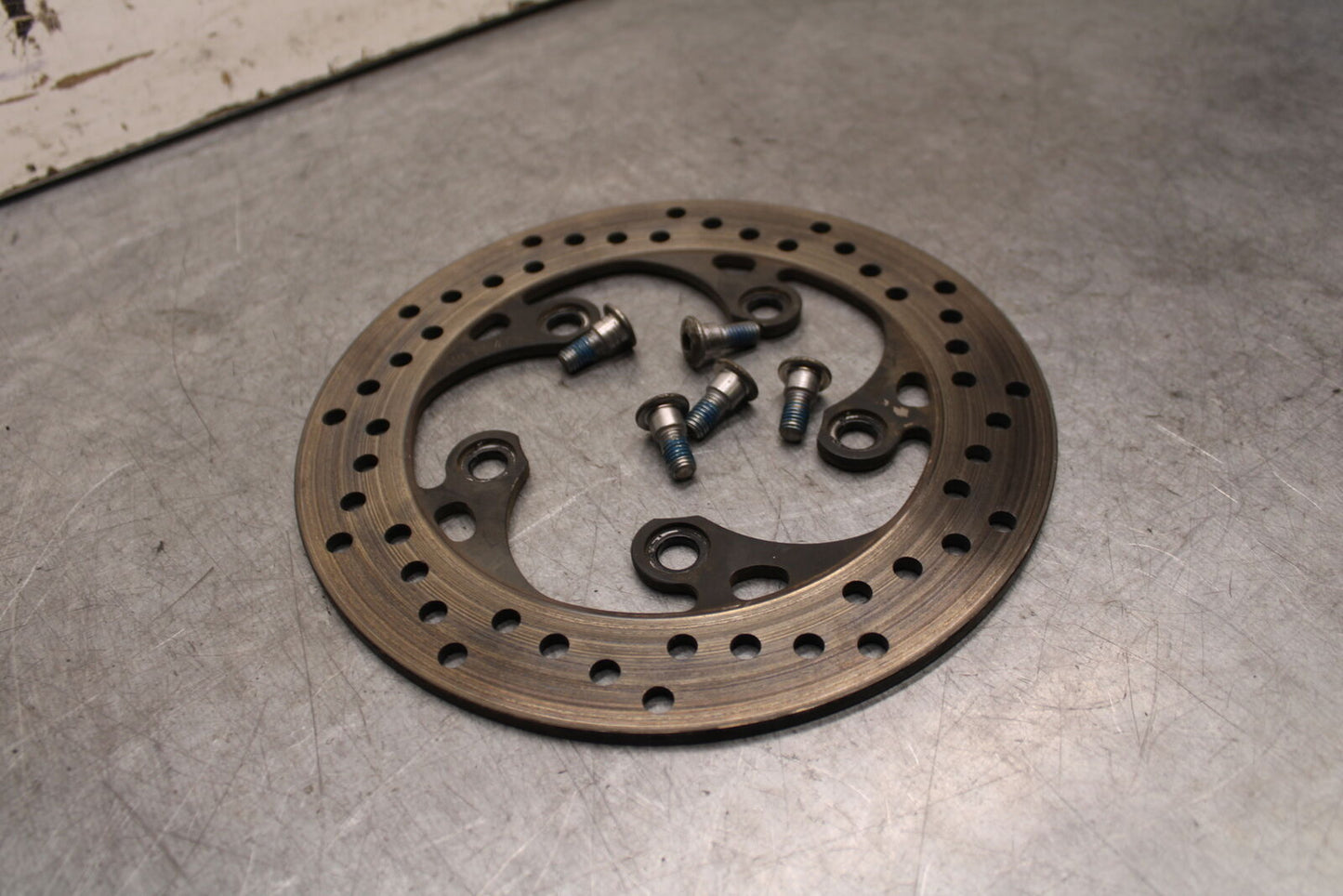 11-21 SUZUKI GSXR750 REAR ROTOR BACK BRAKE DISC 69211-18G00 BB630