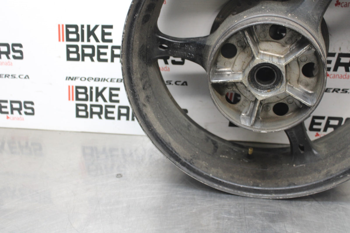 06-07 SUZUKI GSXR750 REAR WHEEL BACK RIM & ROTOR BB863
