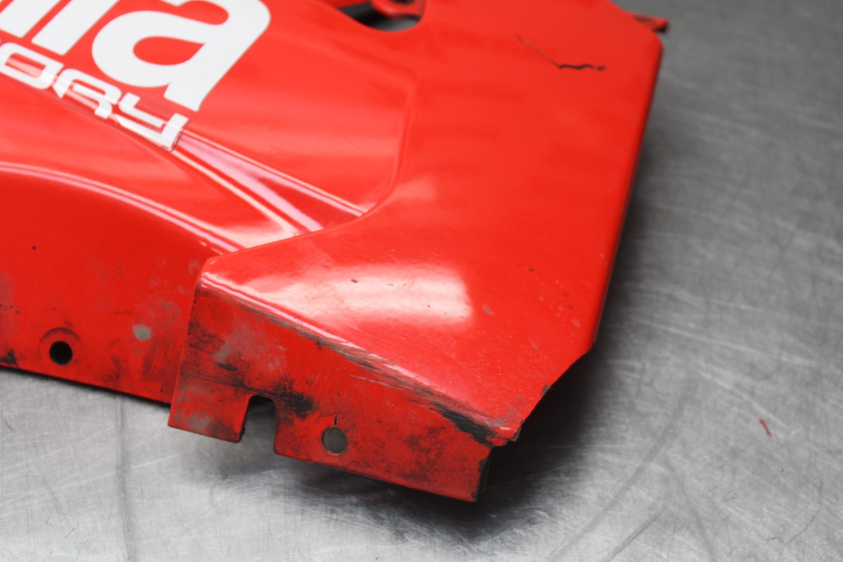 15 APRILIA RSV4 FACTORY APRC ABS RIGHT LOWER BOTTOM BELLY SIDE FAIRING BB901