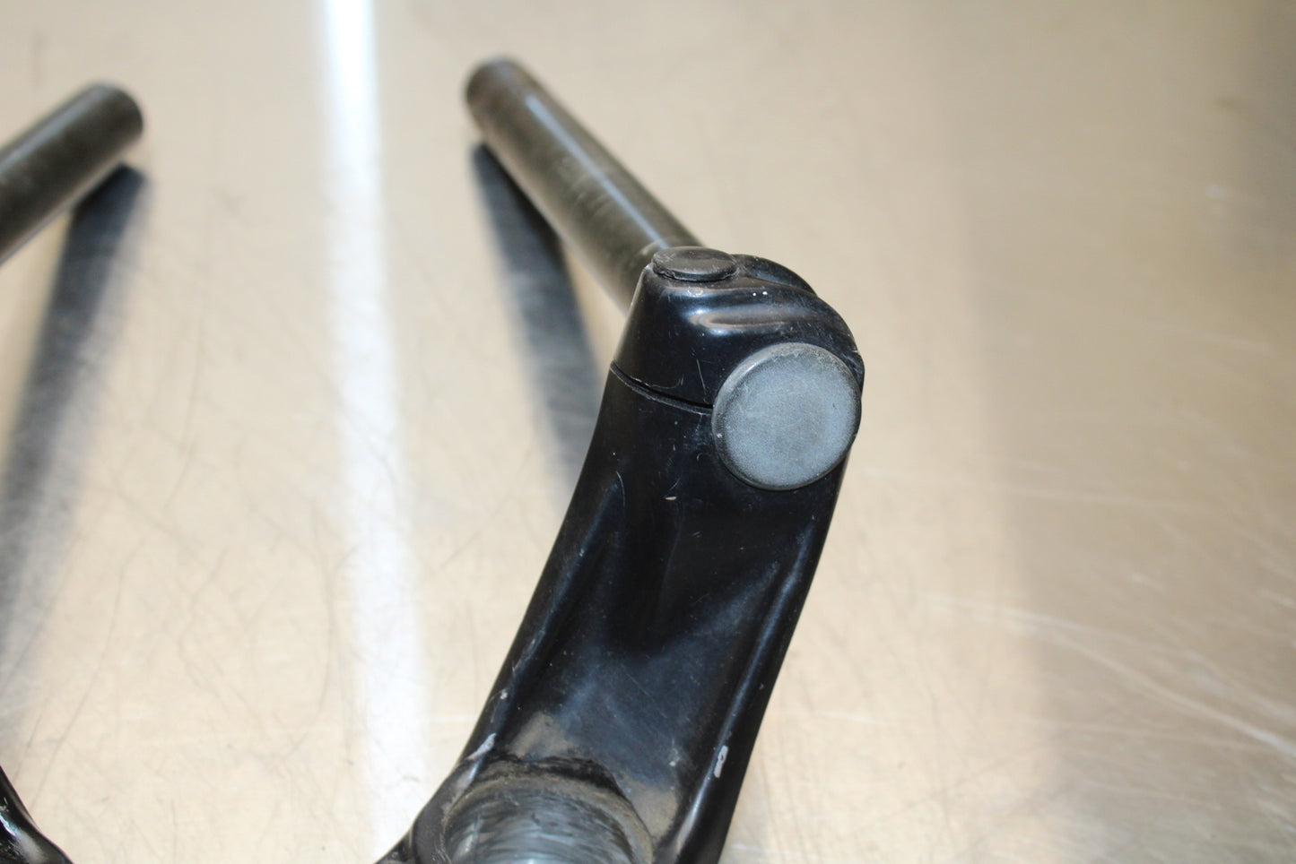 86 SUZUKI GS750ES LEFT RIGHT CLIP ON ONS HANDLEBARS PAIR SET BB140