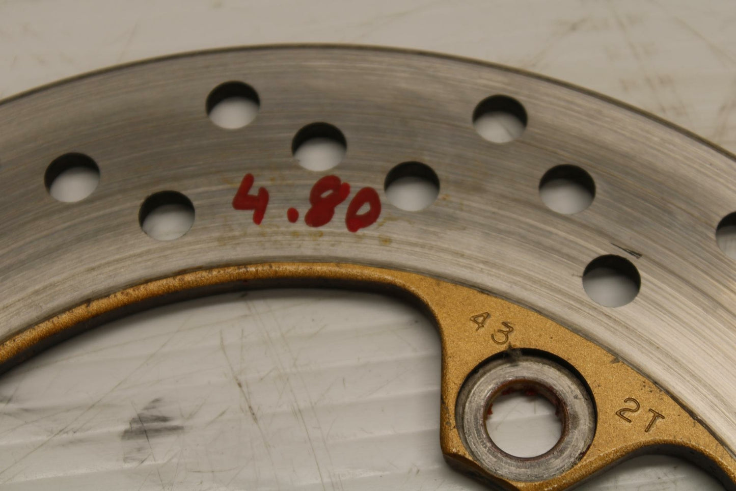 03-04 KAWASAKI NINJA ZX6RR REAR ROTOR BACK BRAKE DISC BB264