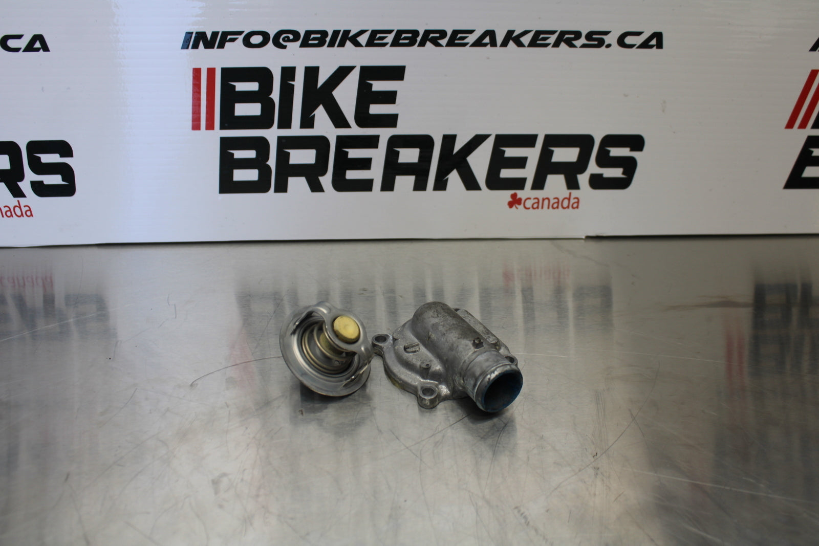 13-18 KAWASAKI NINJA ZX6R THERMOSTAT W HOUSING ASSEMBLY BB143