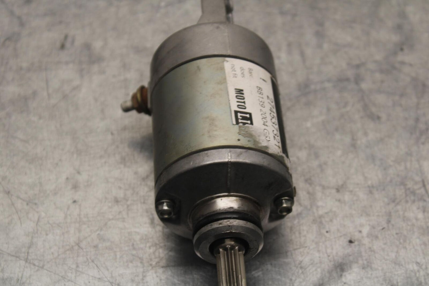 04-05 SUZUKI GSXR750 ENGINE STARTING STARTER MOTOR -DC 12V 31100-35F90 BB81