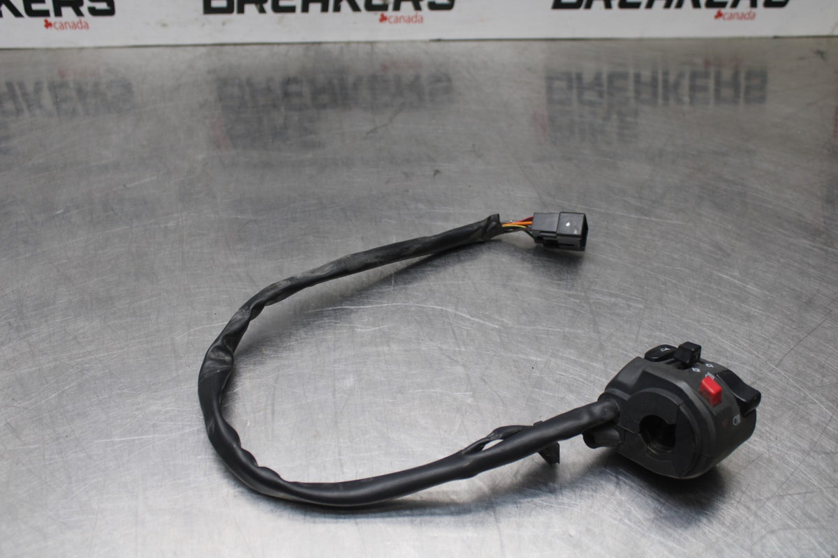 06 KAWASAKI NINJA 650 EX650 LEFT HANDLE HORN SIGNALS SWITCH SWITCHES BB823