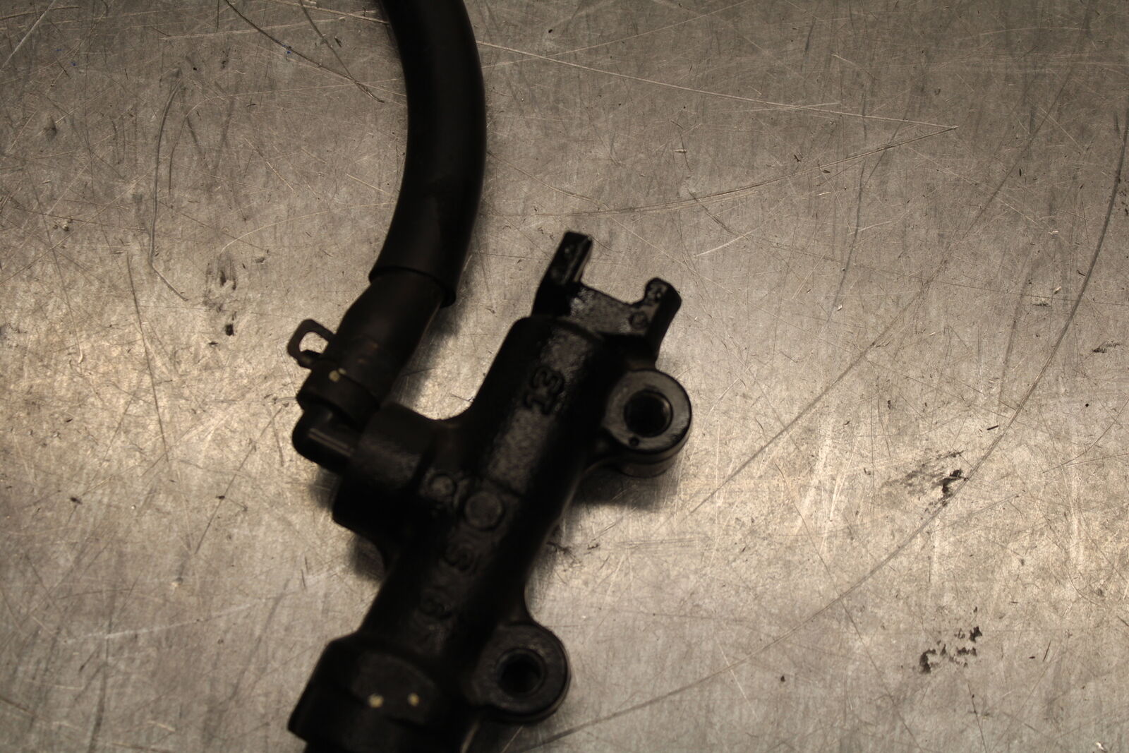 19-22 KAWASAKI Z400 REAR BACK BRAKE MASTER CYLINDER W RESERVOIR BB738