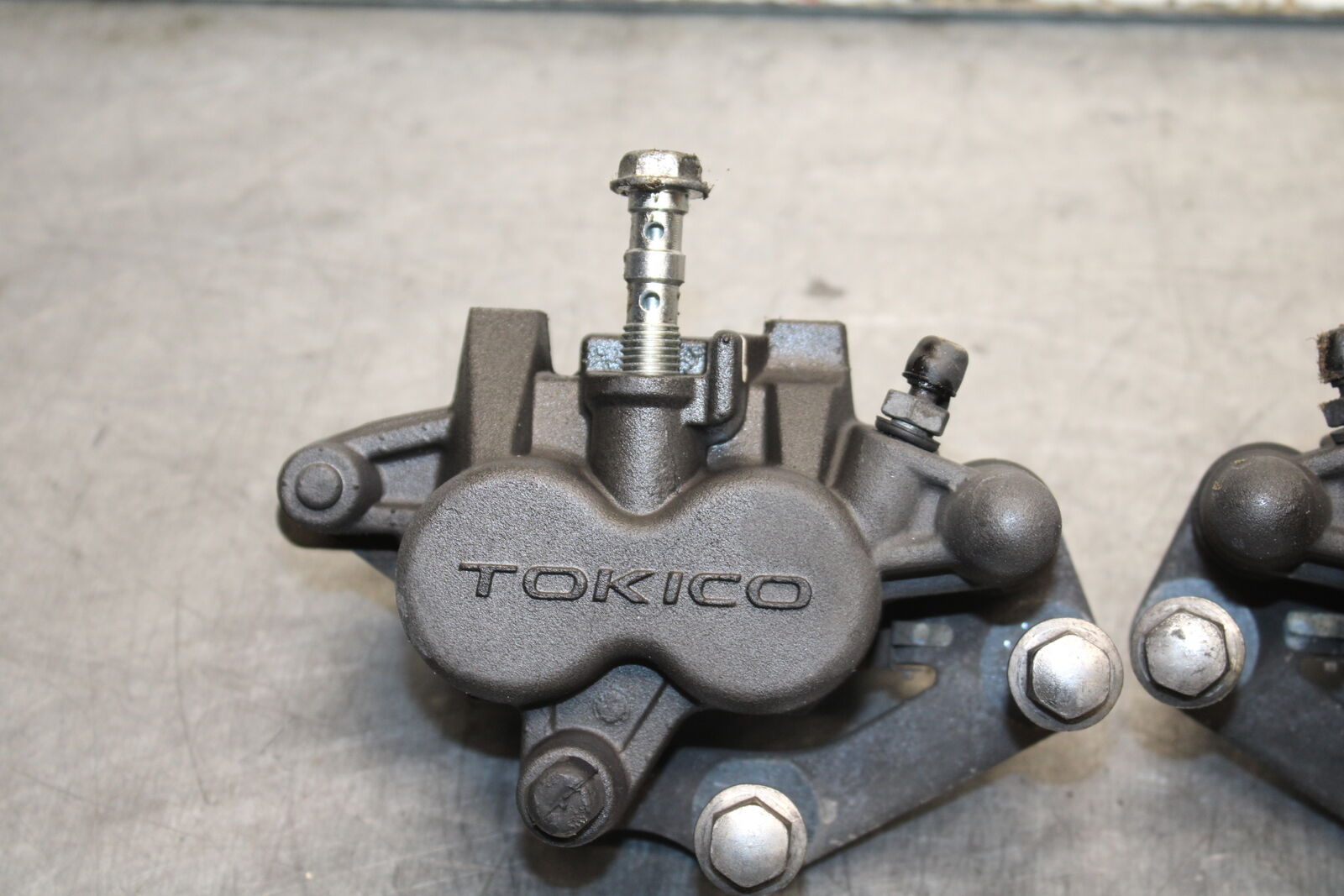 14-15 KAWASAKI NINJA 650 EX650F ABS RIGHT LEFT FRONT BRAKE CALIPER PAIR BB741 