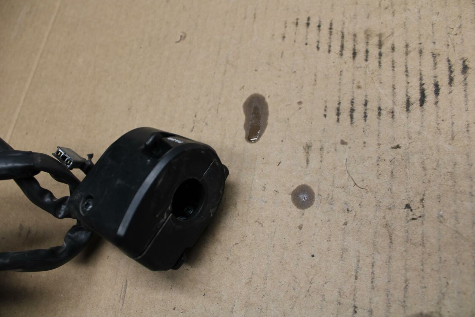 15 KAWASAKI NINJA 300 EX300 ABS LEFT CLIP ON HANDLE HORN SIGNALS SWITCH BB395