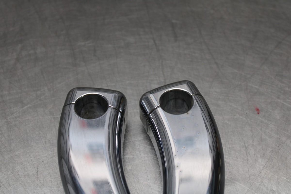 08 YAMAHA V STAR 1100 XVS1100AW CLASSIC HANDLEBAR RISERS BB916