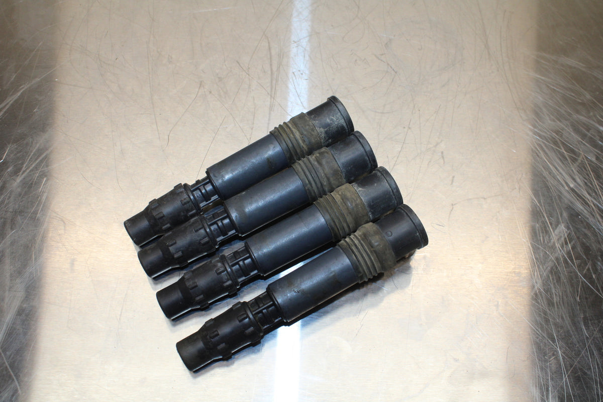 01-06 HONDA CBR600F4I IGNITION COILS COIL SPARK PLUG CAPS BB567