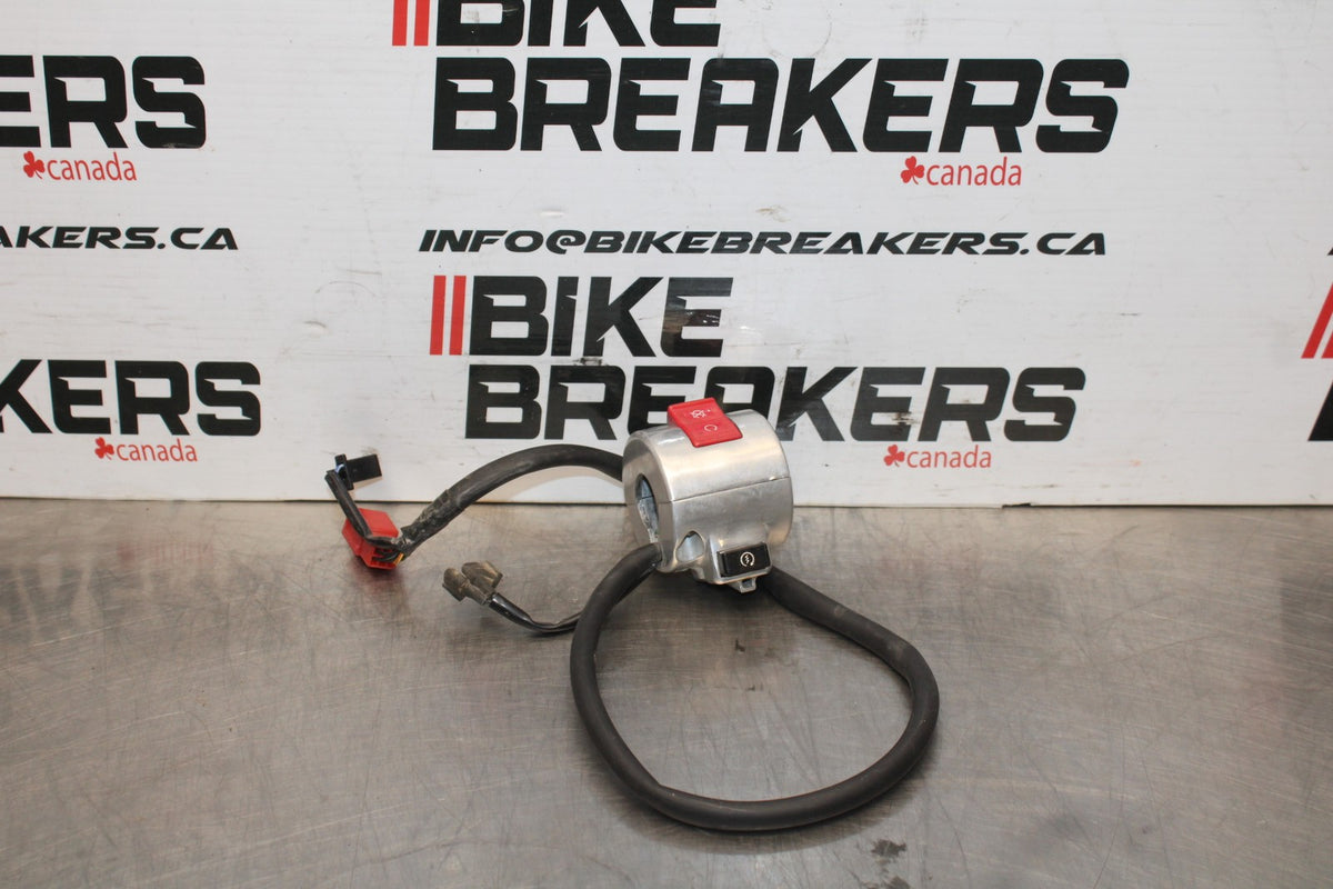 09 HONDA SHADOW 750 VT750 C2 RIGHT CLIP ON HANDLE KILL OFF START SWITCH BB809