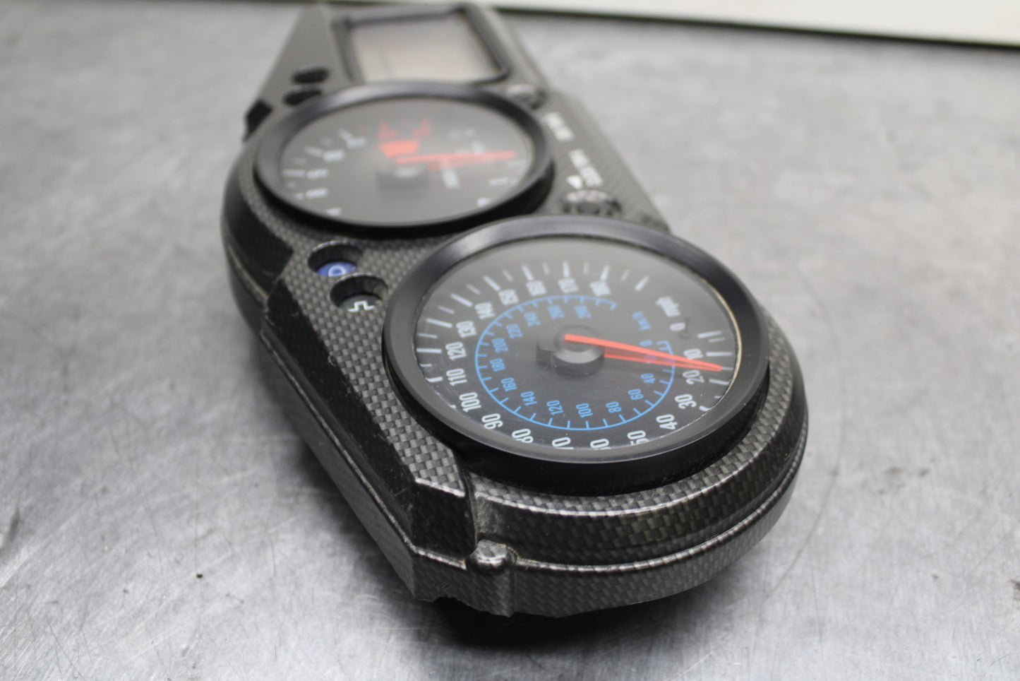 00-05 KAWASAKI NINJA ZX12R SPEEDO TACH GAUGES DISPLAY CLUSTER SPEEDOMETER BB121