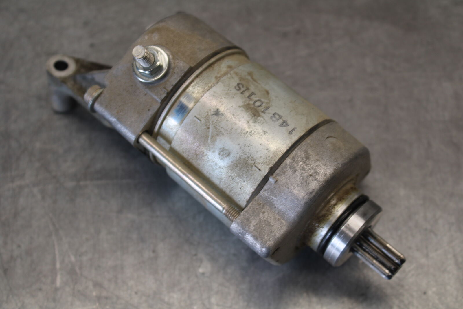 09-14 YAMAHA YZF R1 ENGINE STARTING STARTER MOTOR -DC 12V 14B-81890-00-00 BB696