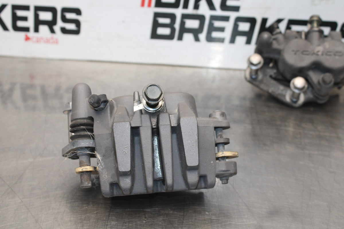 07 KAWASAKI NINJA 650 EX650 RIGHT LEFT FRONT BRAKE CALIPER SET PAIR BB844