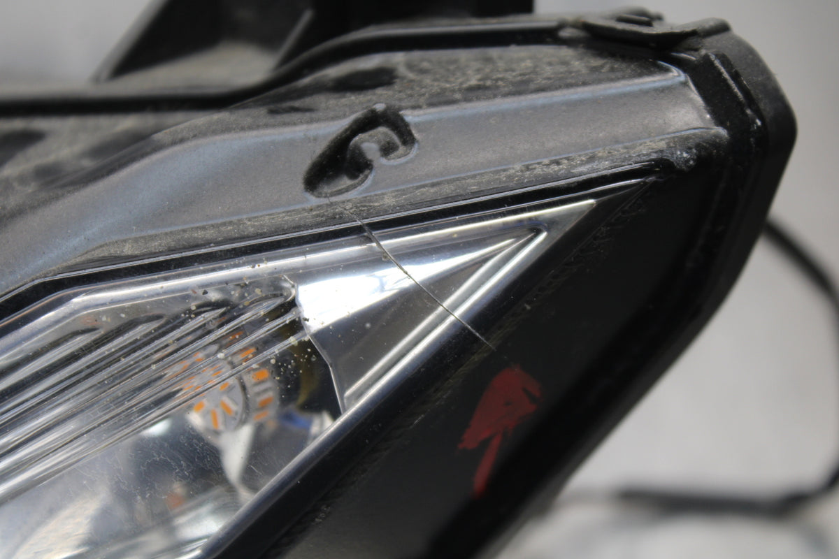 13-17 KAWASAKI NINJA ZX6R ZX636 ABS FRONT HEADLIGHT HEAD LIGHT LAMP BB143