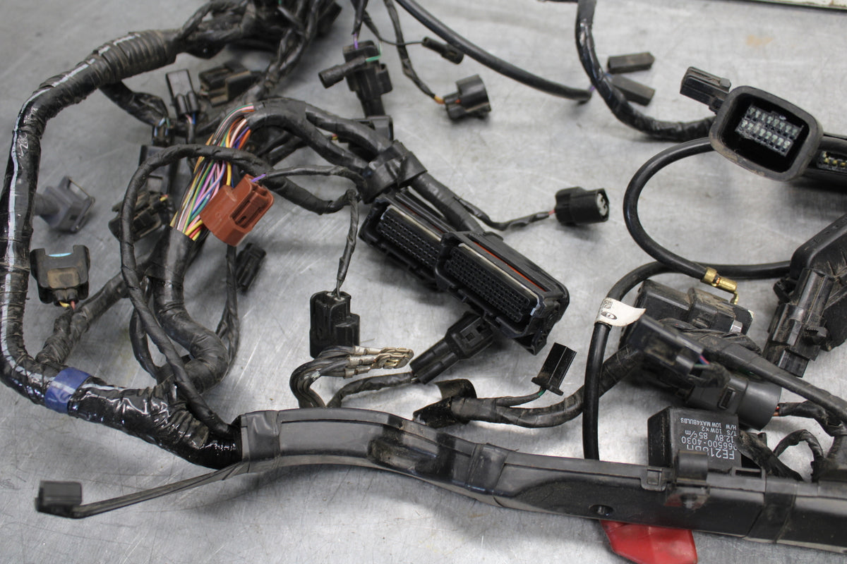14-15 TRIUMPH STREET TRIPLE R MAIN ENGINE WIRING HARNESS MOTOR WIRE LOOM BB441