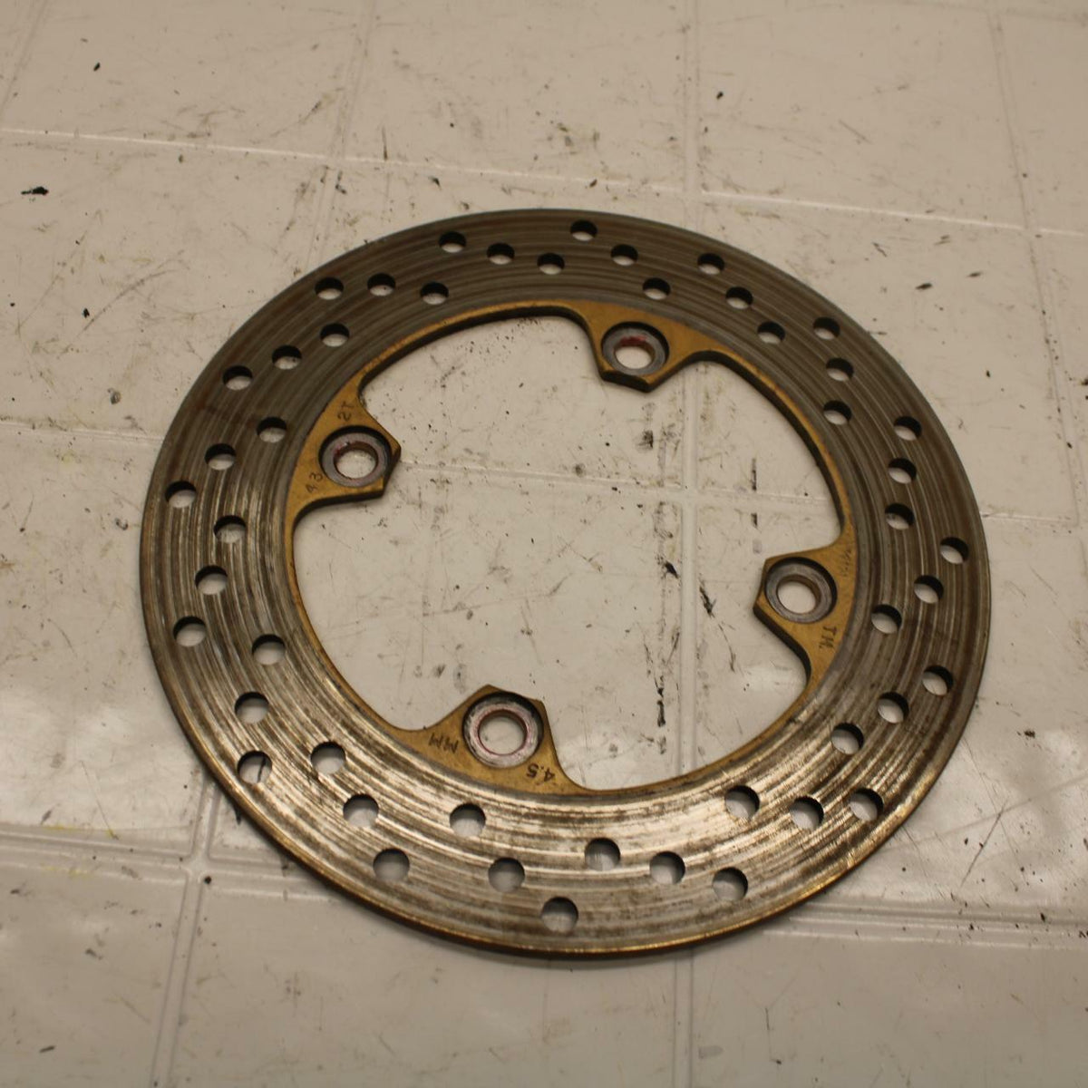 03-04 KAWASAKI NINJA ZX6R 636 REAR ROTOR BACK BRAKE DISC BB397