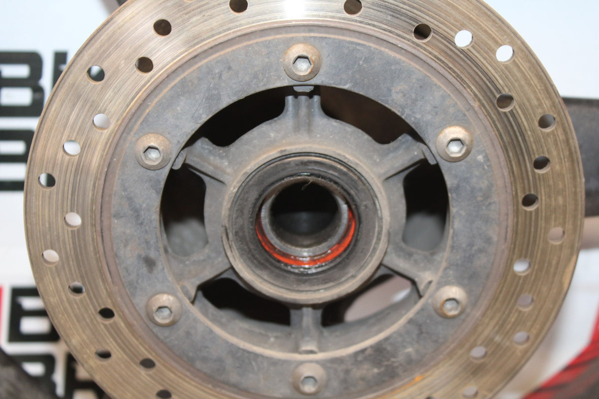 03 YAMAHA YZF R1 REAR WHEEL BACK RIM & ROTOR BB895