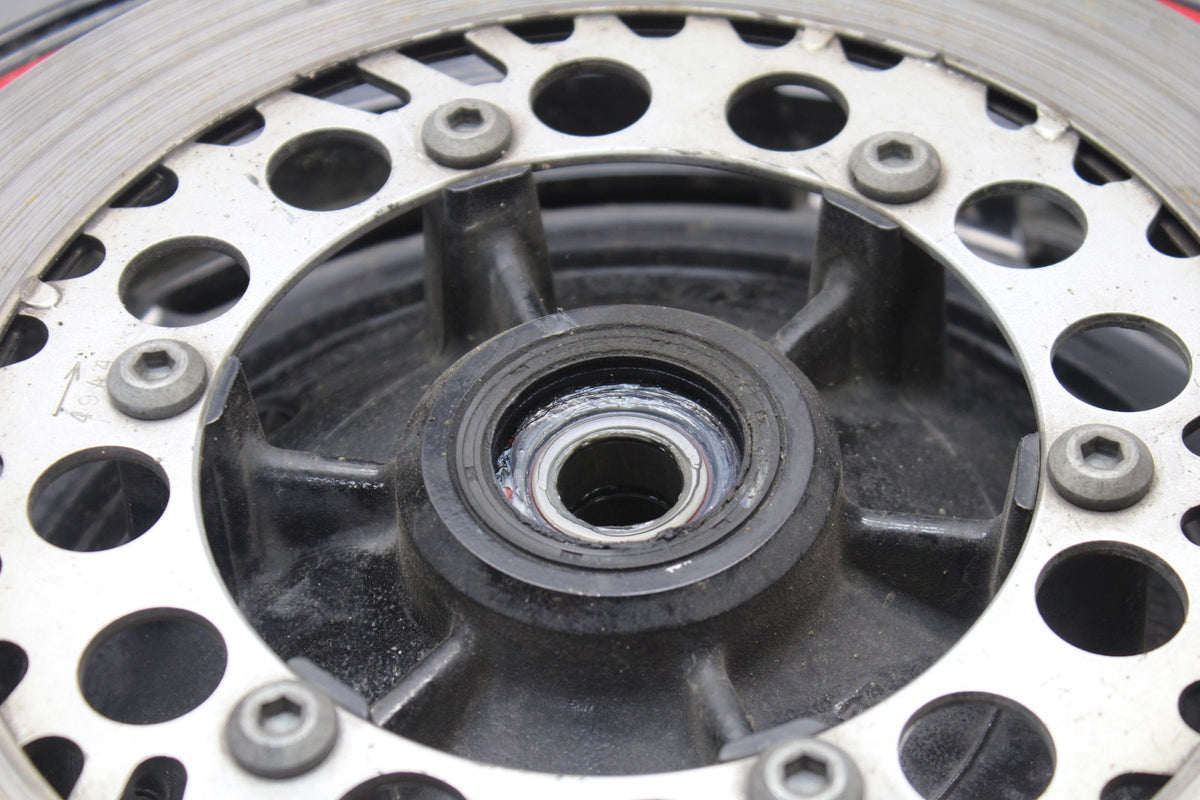 93-07 YAMAHA VMAX 1200 REAR WHEEL BACK RIM & ROTOR BB197