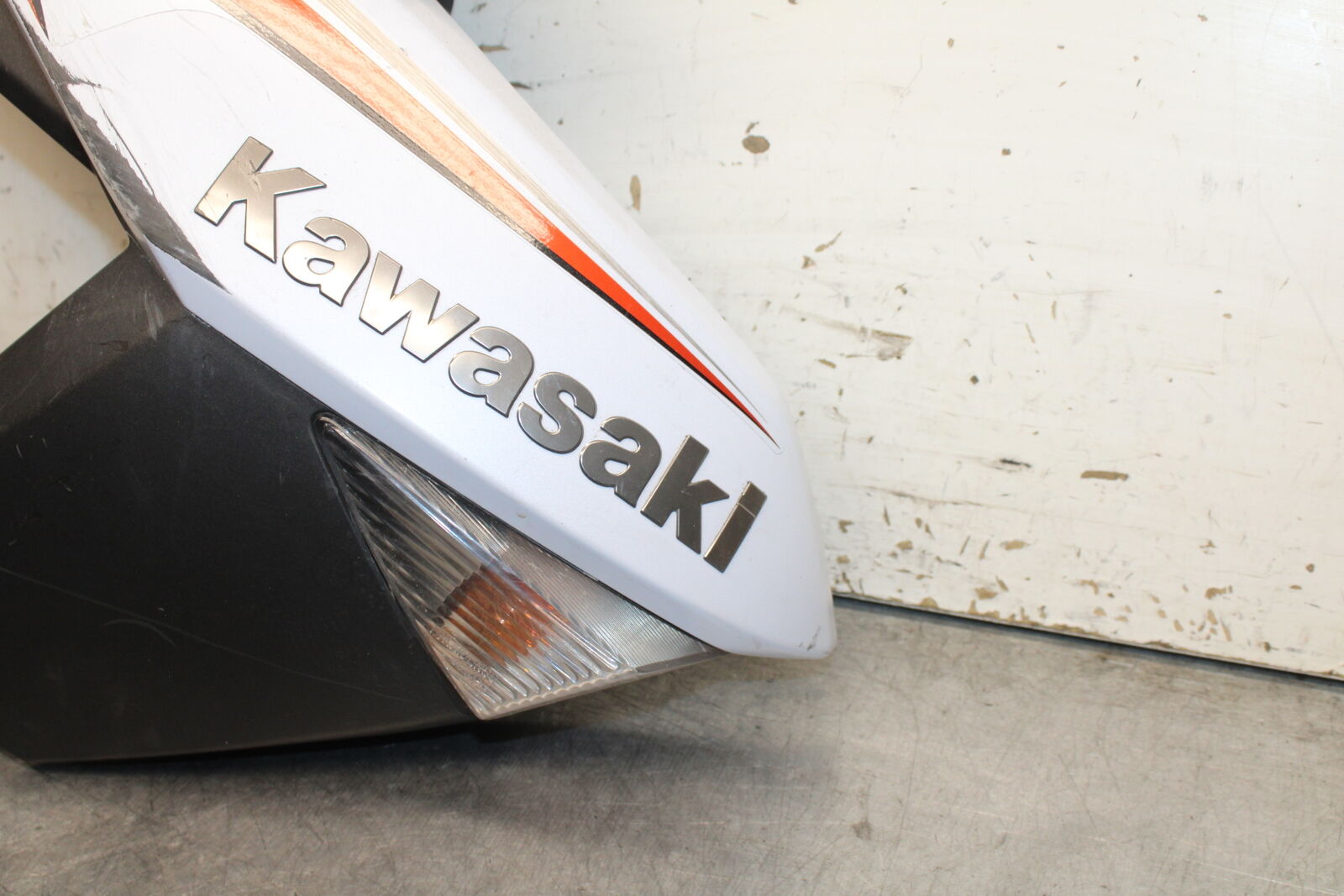 12-13 KAWASAKI Z1000 RIGHT FRONT UPPER MID SIDE FAIRING COWL PLASTIC BB743