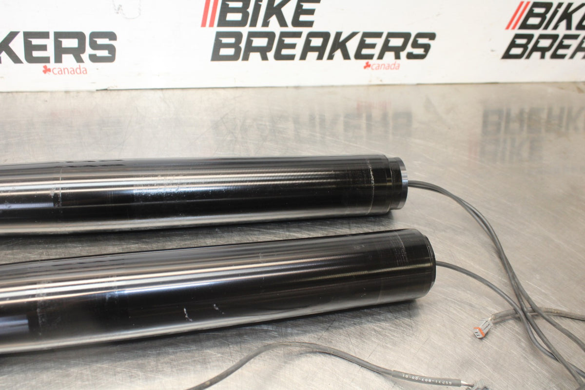 22 HARLEY-DAVIDSON PAN AMERICA 1250 FRONT FORKS SHOCK SUSPENSION SET PAIR BB910