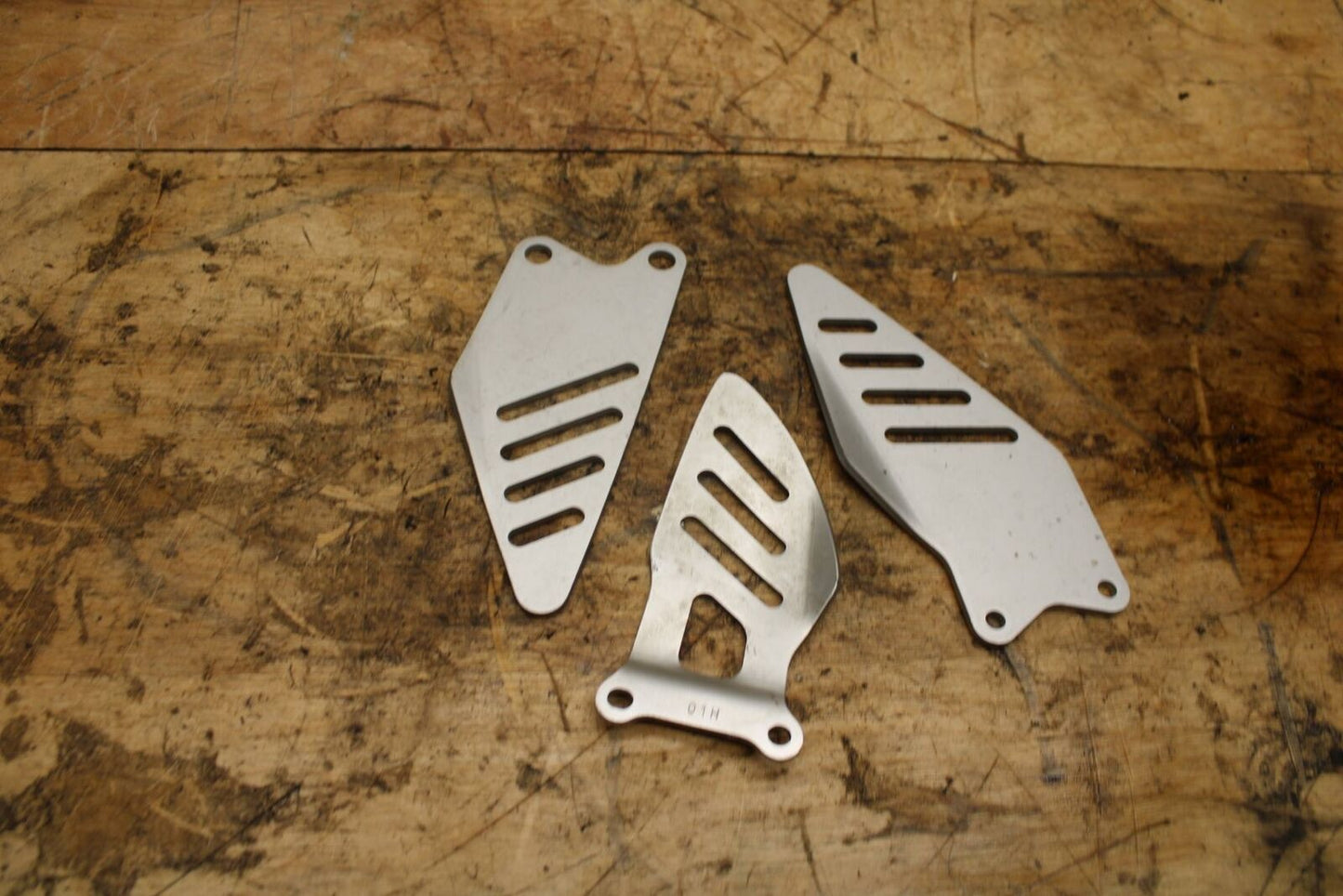 13-18 KAWASAKI NINJA ZX6R LEFT RIGHT REARSET REAR SET HEEL GUARD COVER 