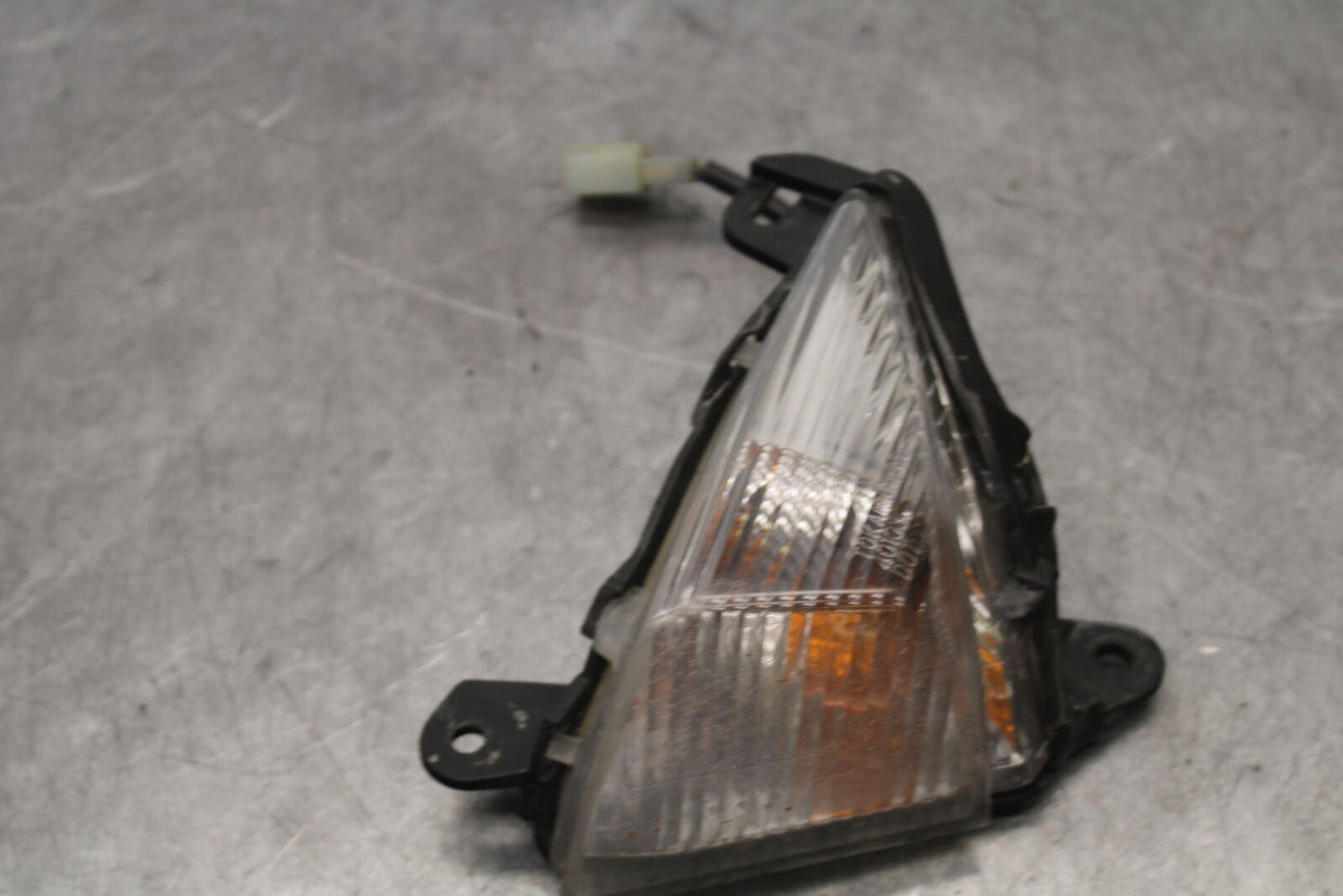 09-12 KAWASAKI NINJA ZX6R ZX600R LEFT FRONT TURN SIGNAL LIGHT INDICATOR BB656
