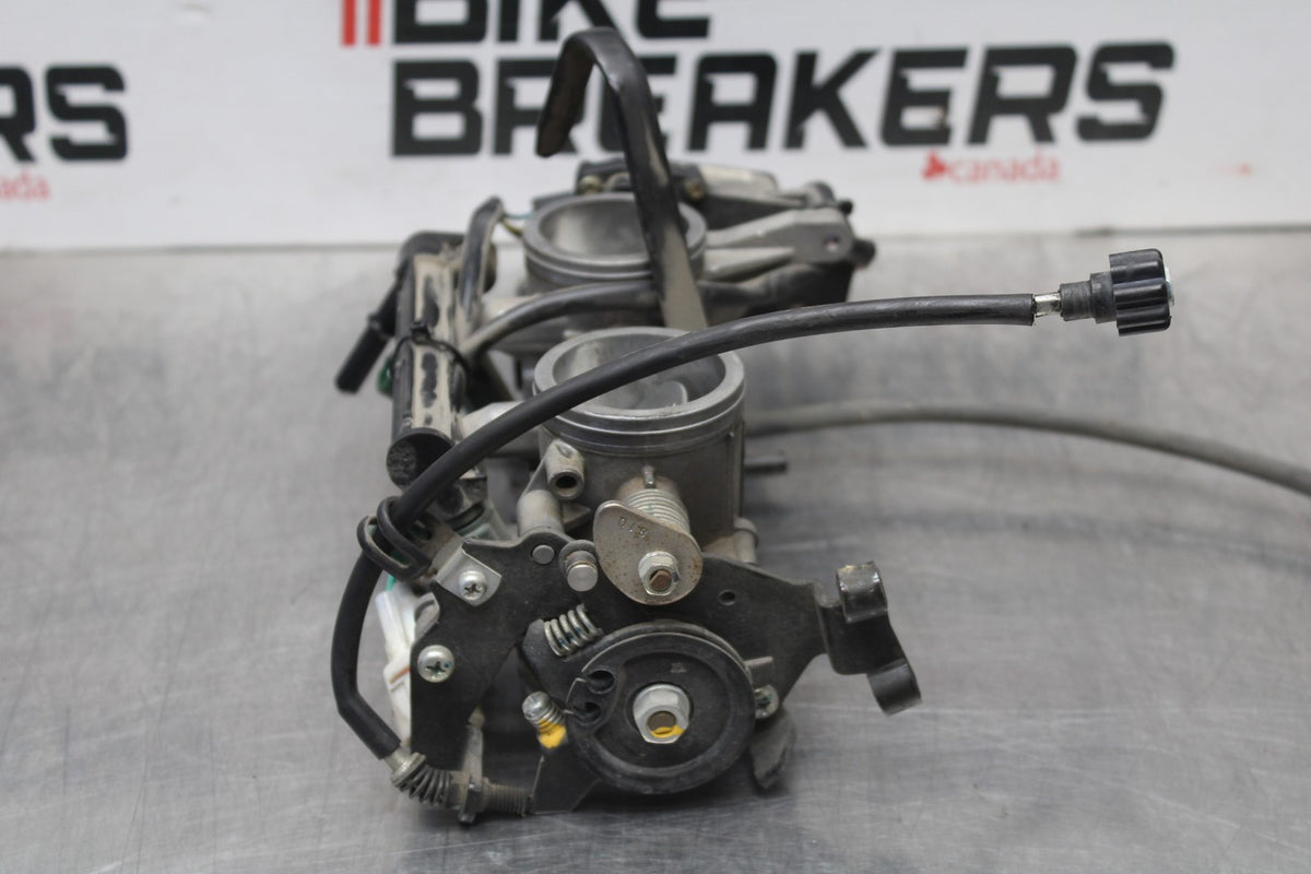 06-07 KAWASAKI NINJA 650R EX650A MAIN FUEL INJECTORS / THROTTLE BODIES BB774