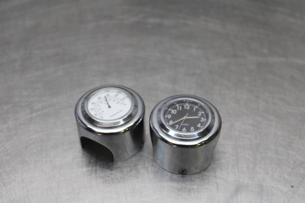 05-09 SUZUKI BOULEVARD C90 CLOCK TEMP GAUGES METER SET PAIR BB918