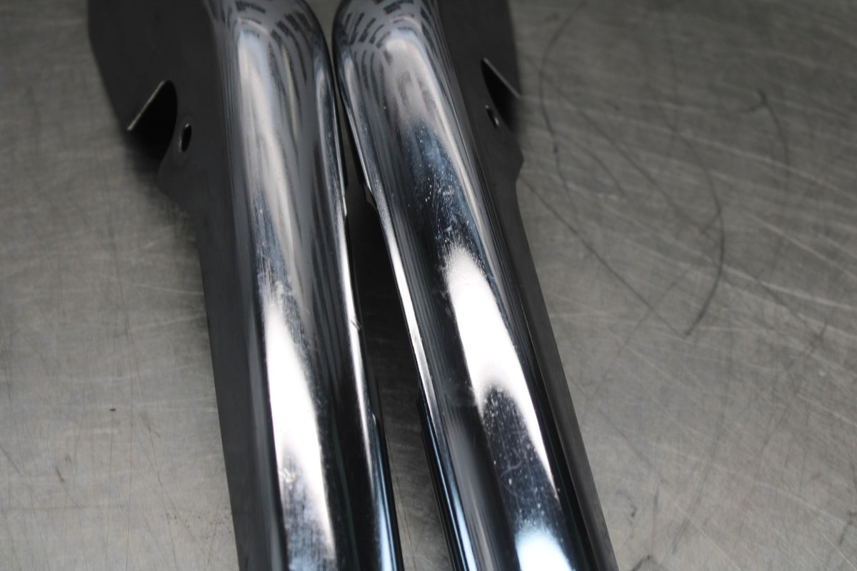 99-00 HARLEY-DAVIDSON ELECTRA GLIDE FLHT REAR STRUT FRAME COVER SET PAIR BB805