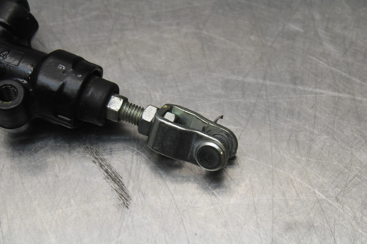 08-12 KAWASAKI NINJA 250R EX250J REAR BRAKE MASTER CYLINDER W RESERVOIR BB784