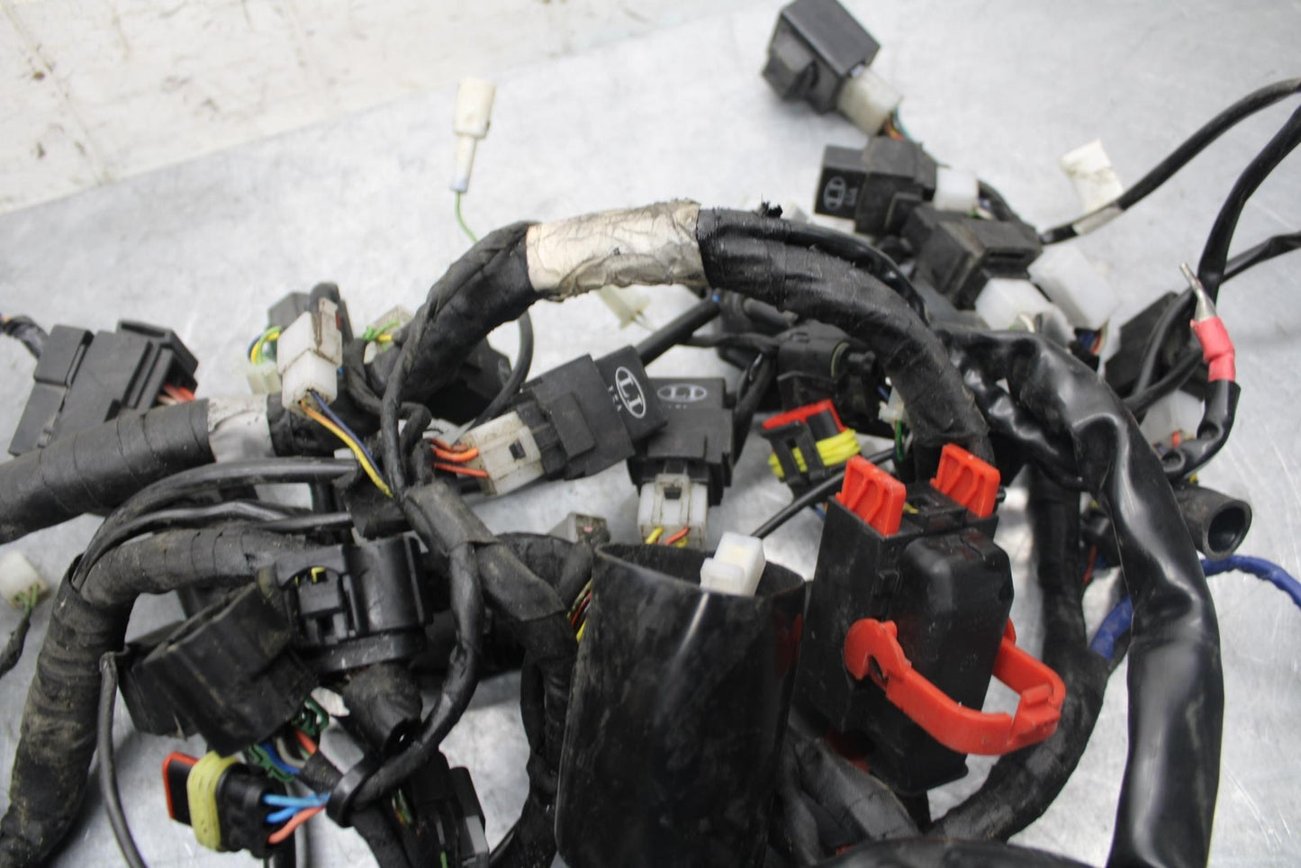 2009 Aprilia Shiver 750 SL750 MAIN ENGINE WIRING HARNESS MOTOR WIRE LOOM BB506
