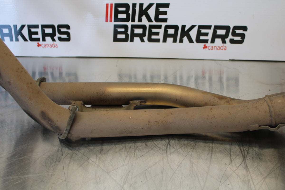 06-12 BMW F800ST EXHAUST HEADER PIPES MANIFOLD BB144