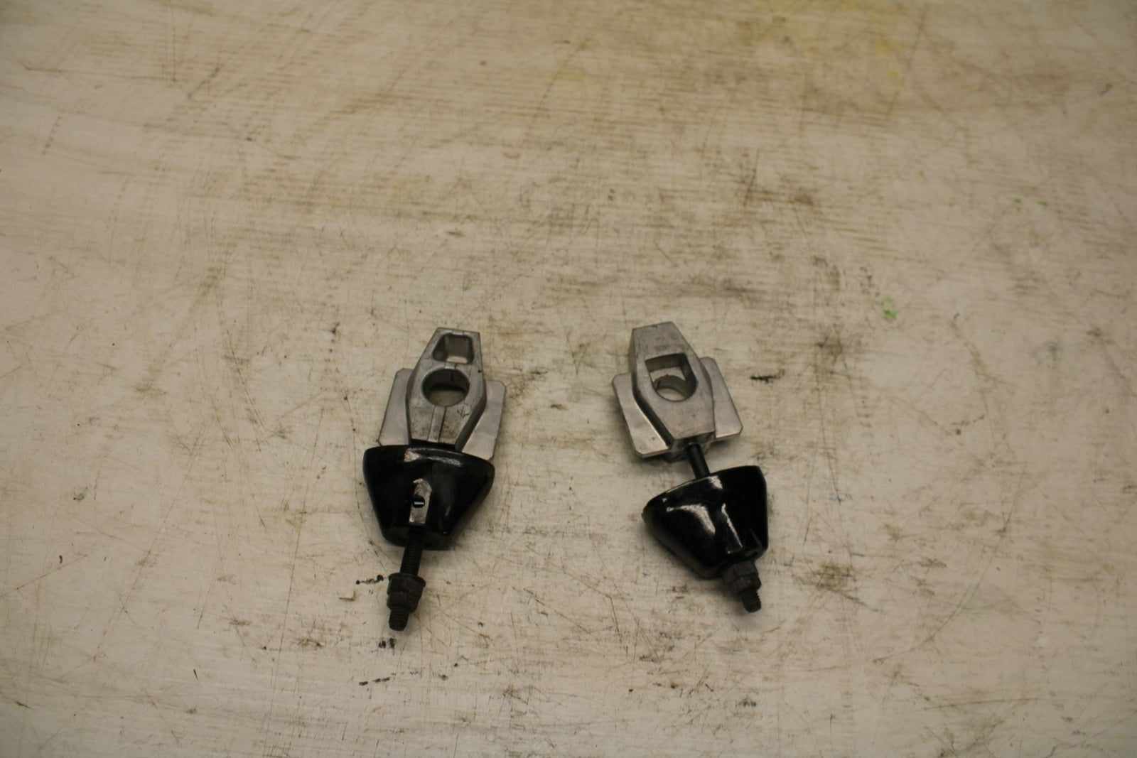 11-12 KAWASAKI NINJA 400 EX400 C  CHAIN TENSIONER ADJUSTMENT BRACKETS BB358 