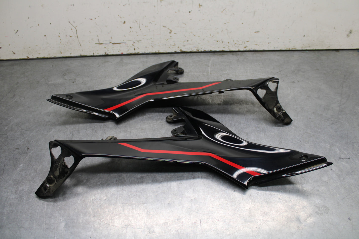 18-24 KAWASAKI NINJA 650 RIGHT LEFT GAS FUEL TANK PANELS COVERS TRIM SET  BB725