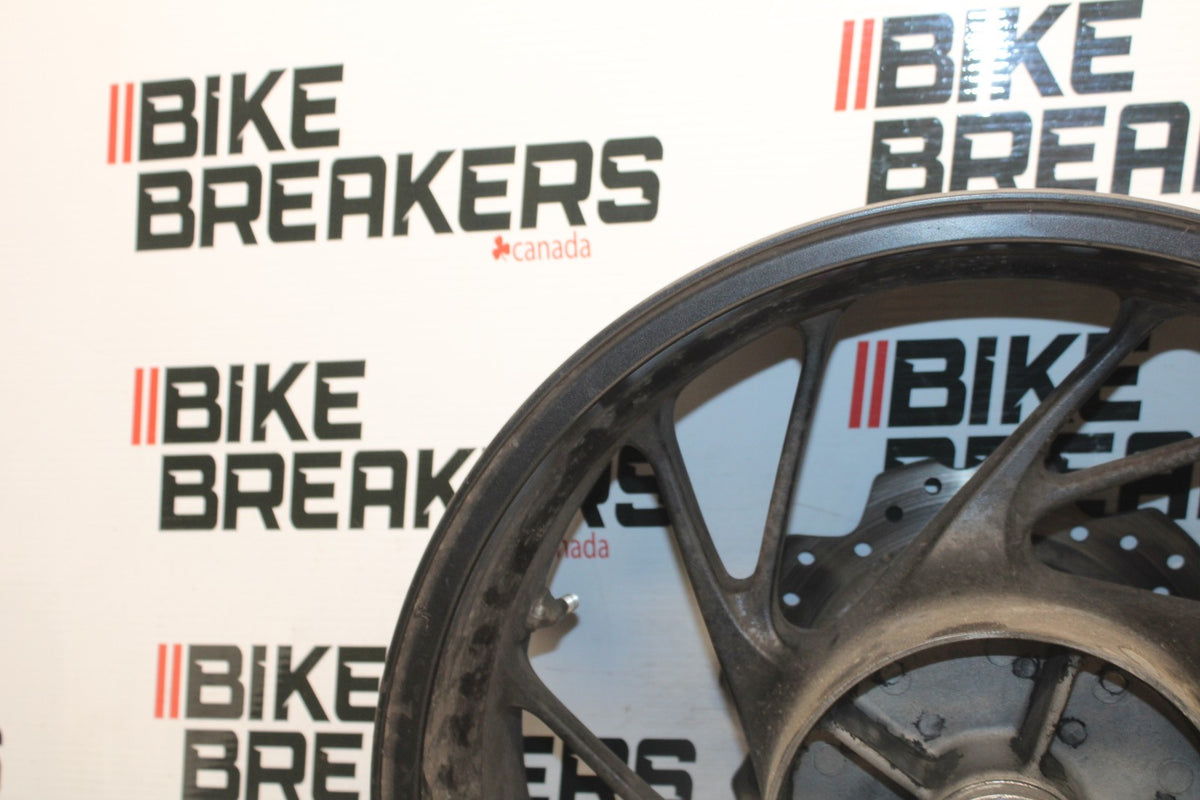 18 HONDA CBR650F REAR WHEEL BACK RIM & ROTOR BB946