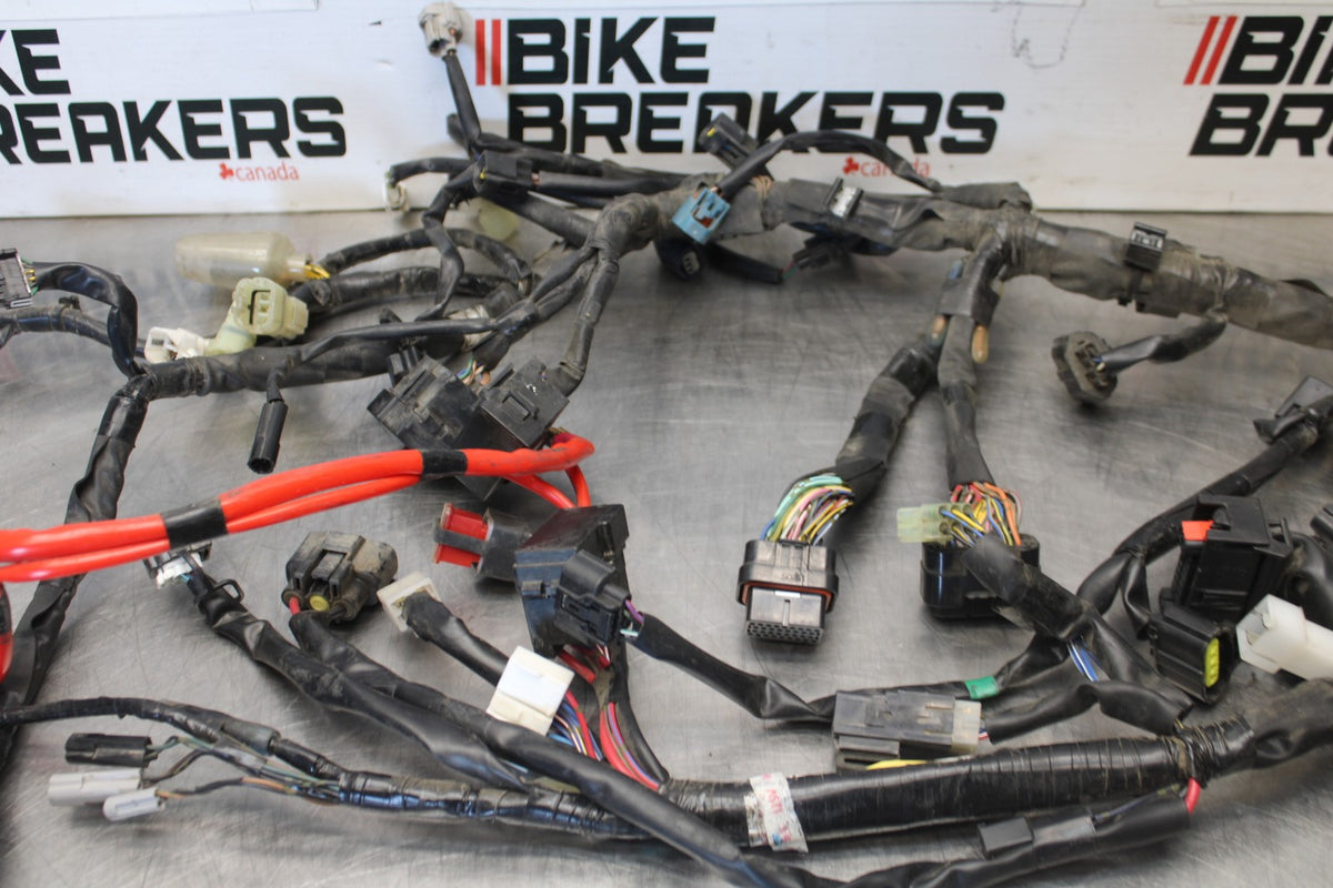 15-17 YAMAHA FJ09 MAIN ENGINE WIRING HARNESS MOTOR WIRE LOOM BB906