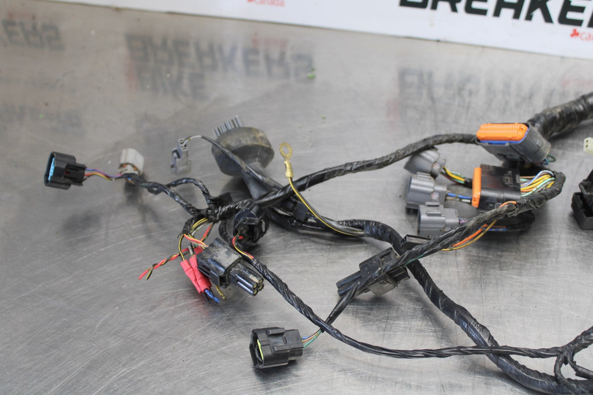 08 KAWASAKI NINJA ZX10R MAIN ENGINE WIRING HARNESS MOTOR WIRE LOOM BB902