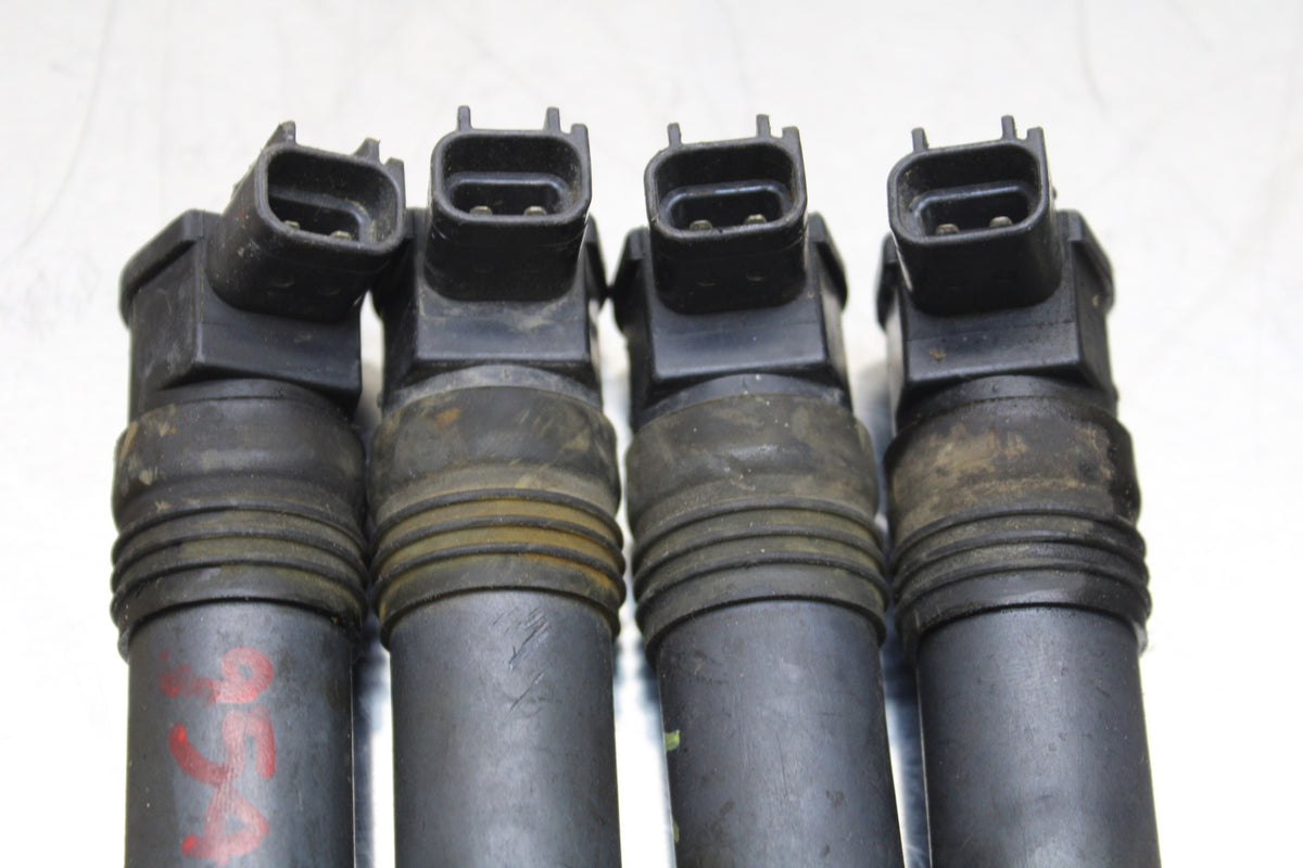 02-03 HONDA CBR900RR 954 IGNITION COILS COIL SPARK PLUG CAPS BB497